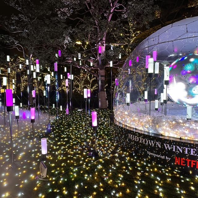 東京Midtown Garden夜間超令燈飾😍夜晚必去打卡位