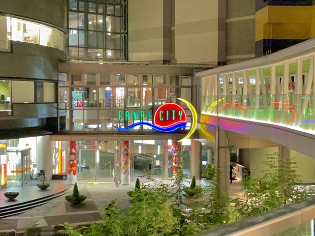 하루가 순-삭되는 하카타 쇼핑몰 ”캐널시티“🛍️🎁🧸