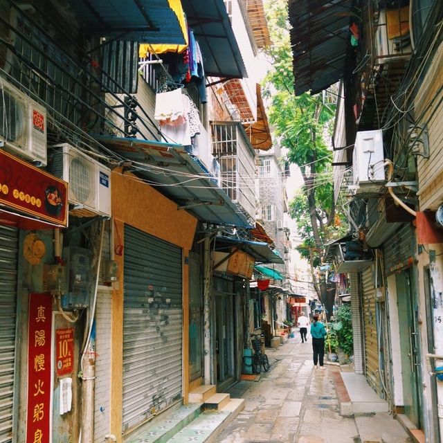 聞名遐邇的廣州上下九步行街