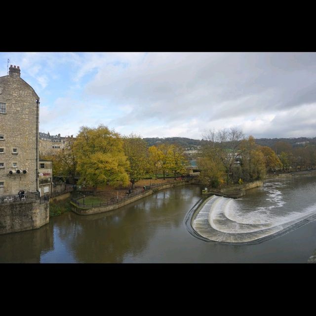 Famous bridge @ Bath