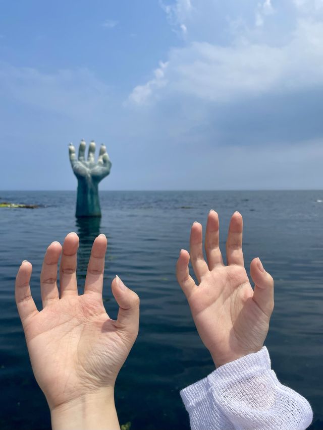 호미곶 상생의 손이랑 하이파이브🙏