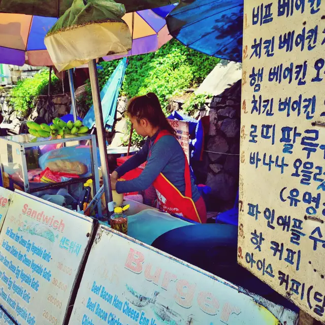 방비엥에 가면 꼭 먹어봐야 할 간식