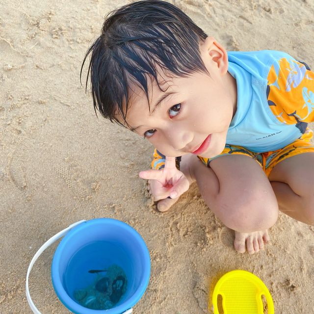 夏天去玩水啦！石澳沙灘🏖️