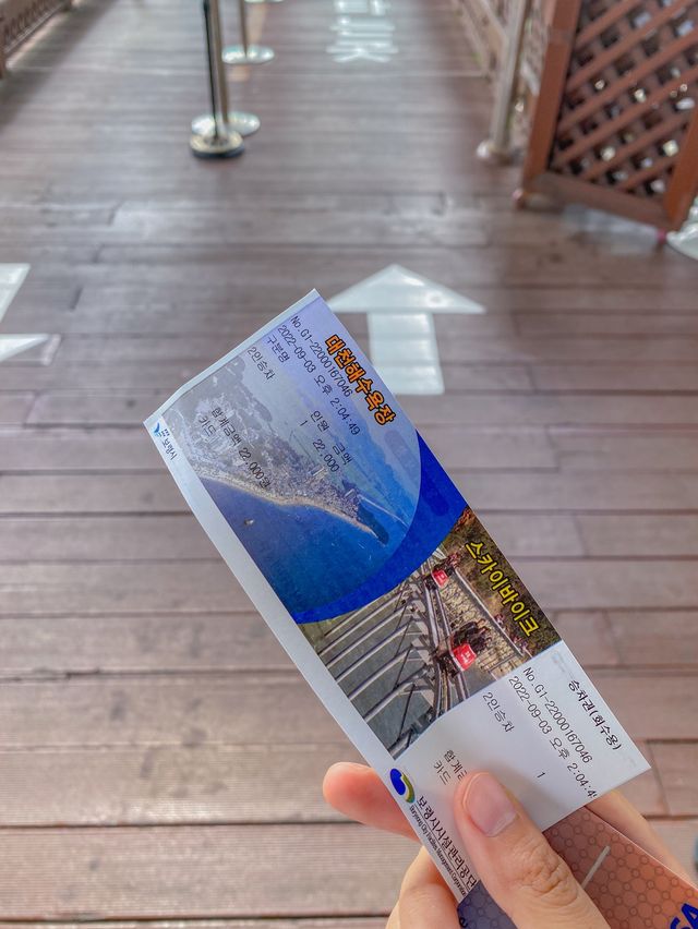🚲대천 해수욕장 스카이바이크🚲