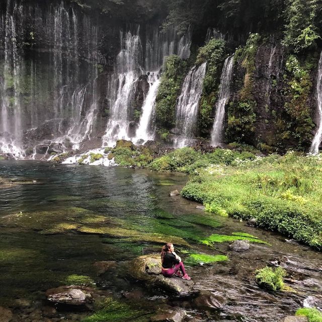仙境之地輕井澤白絲瀑布🏞冬日美景