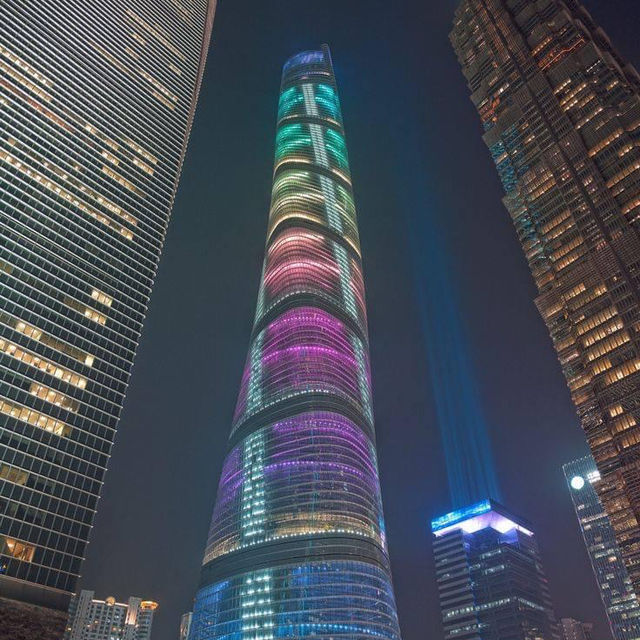 Exploring at Shanghai Tower