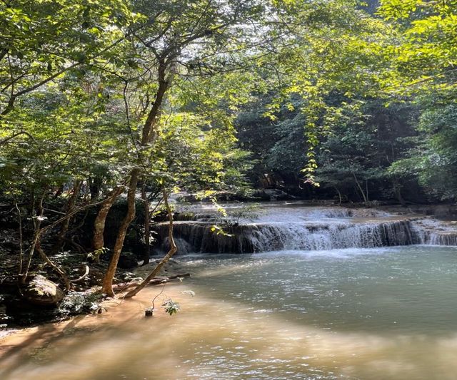 อุทยานแห่งชาติเอราวัณ,กาญจนบุรี 🦋✨🍃🏞️