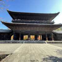 【京都府】秋の南禅寺三門から絶景をたのしむ