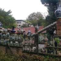 The Antique, one of a kind pottery house