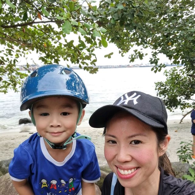 Family Fun at Punggol Beach