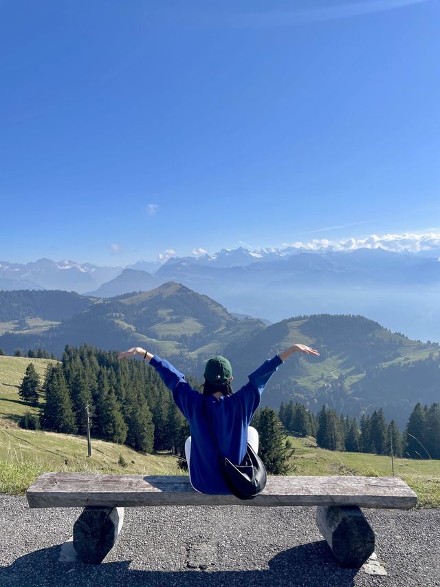 🇨🇭산들의 여왕🏔️👑🏔️ 리기산에 올라가다