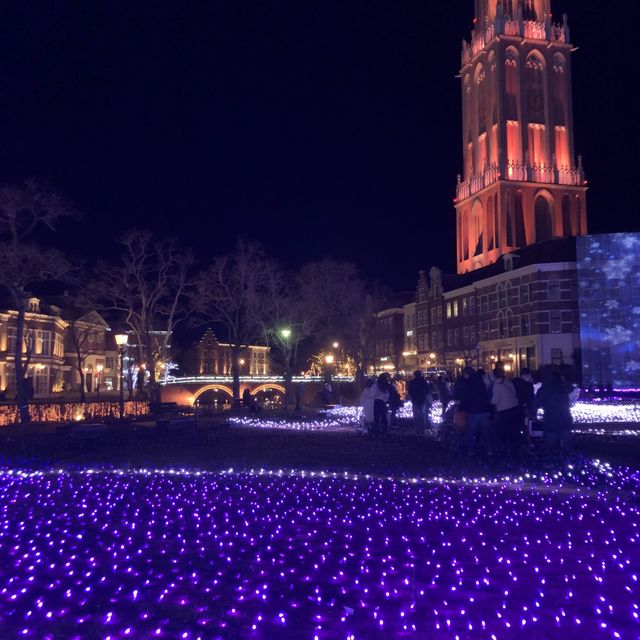 【ハウステンボス】オランダ風の街並みとイルミネーション