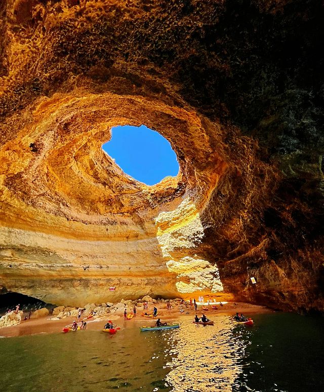 Heart-shaped cliff + Eye of God + Cave