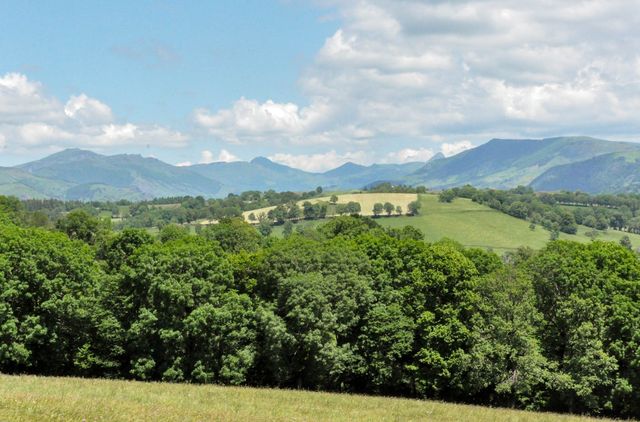 Mountain town Oloron-Sainte-Marie - the heart of the 15th province of France.