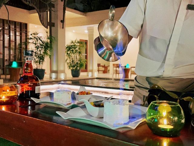 Sokha Angkor Resort - amazing customized dinner and a must-do essential oil SPA.