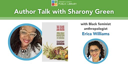 Author Talk with Sharony Green | Gwinnett County Public Library - Snellville Branch