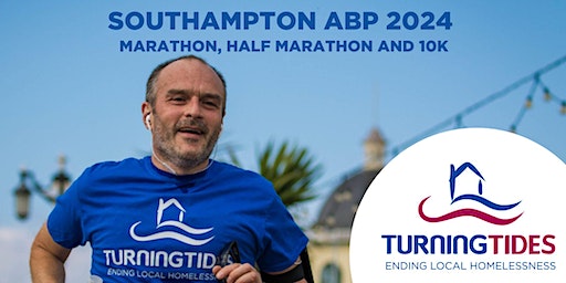 Southampton ABP - marathon, half marathon and 10K 2024 - team Turning Tides | Guildhall Square