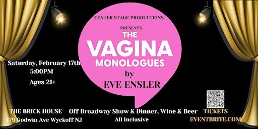 Off Broadway Show & Dinner, Wine & Beer All Inclusive For Ages 21+ | The Brick House