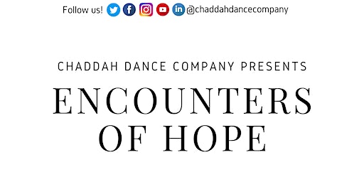 Chaddah Dance Company Encounters of Hope Human Trafficking Awareness Event | WSRE Jean Paul Amos Theater at Pensacola State College
