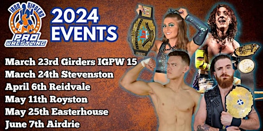 Iron Girders Pro Wrestling at Reidvale | The Reidvale Neighbourhood Centre