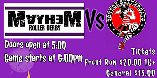 MAYHEM Roller Derby 2024 Season Opener | Madams Of Mayhem Roller Derby