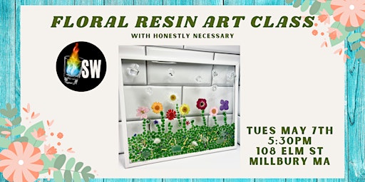 Floral Resin Art Class at the Spicy Water Distillery | Spicy Water Distillery
