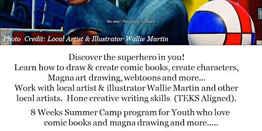 COMIC BOOK & ART STUDIO | Dallas College Pleasant Grove Center