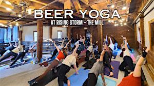 November Beer Yoga at Rising Storm Brewery - The Mill | Rising Storm Brewing Company at The Mill