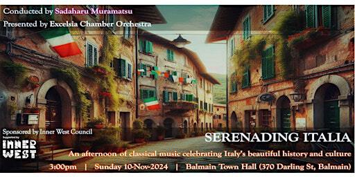 SERENADING ITALIA | Balmain Town Hall