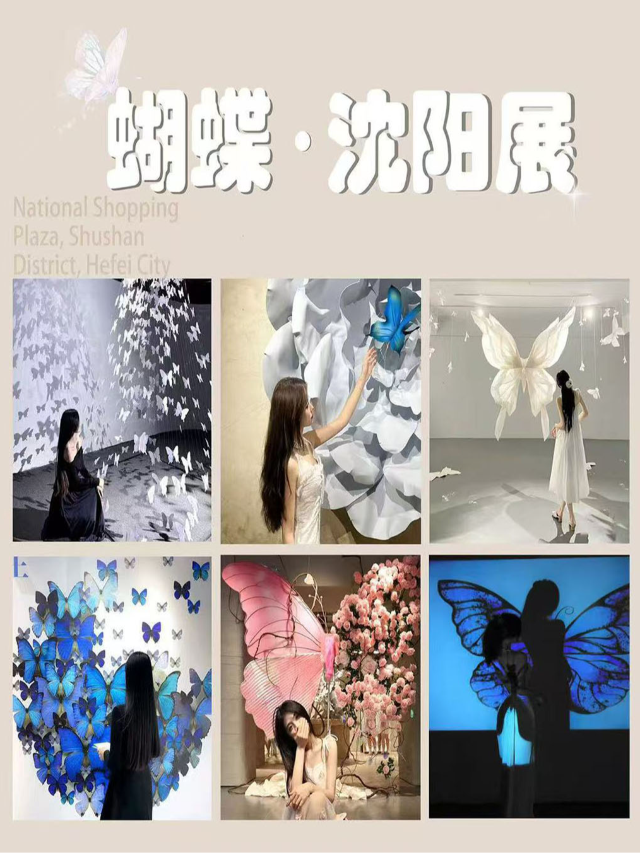 蝴蝶·瀋陽展｜展覽休閒 | 中街盛京龍城西區2樓