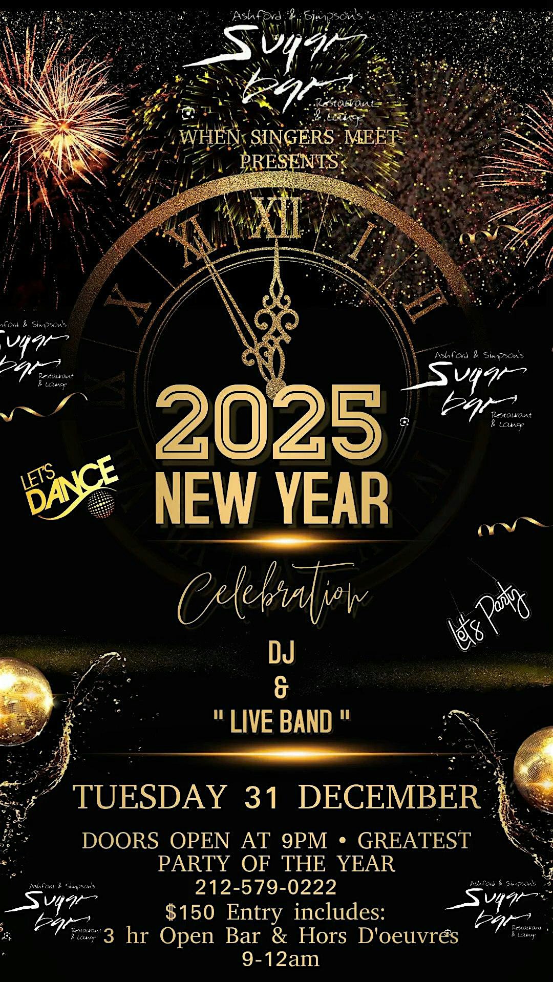 When Singers Meet presents 2025 New Year Celebration | Ashford & Simpson's Sugar Bar