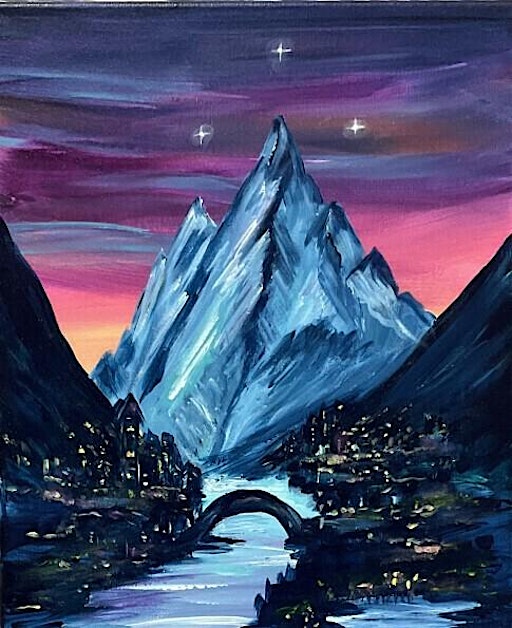 Paint & Party UK: The Night Court - St Helens | The Abbey, Hard Lane, Saint Helens, UK