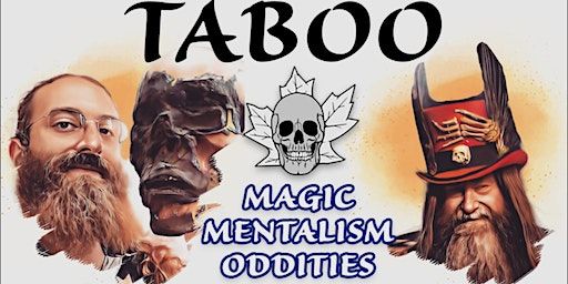 TABOO - Oddities & Magic (JAN 16) | Prehistoria Museum & SkullStore Oddity Shop