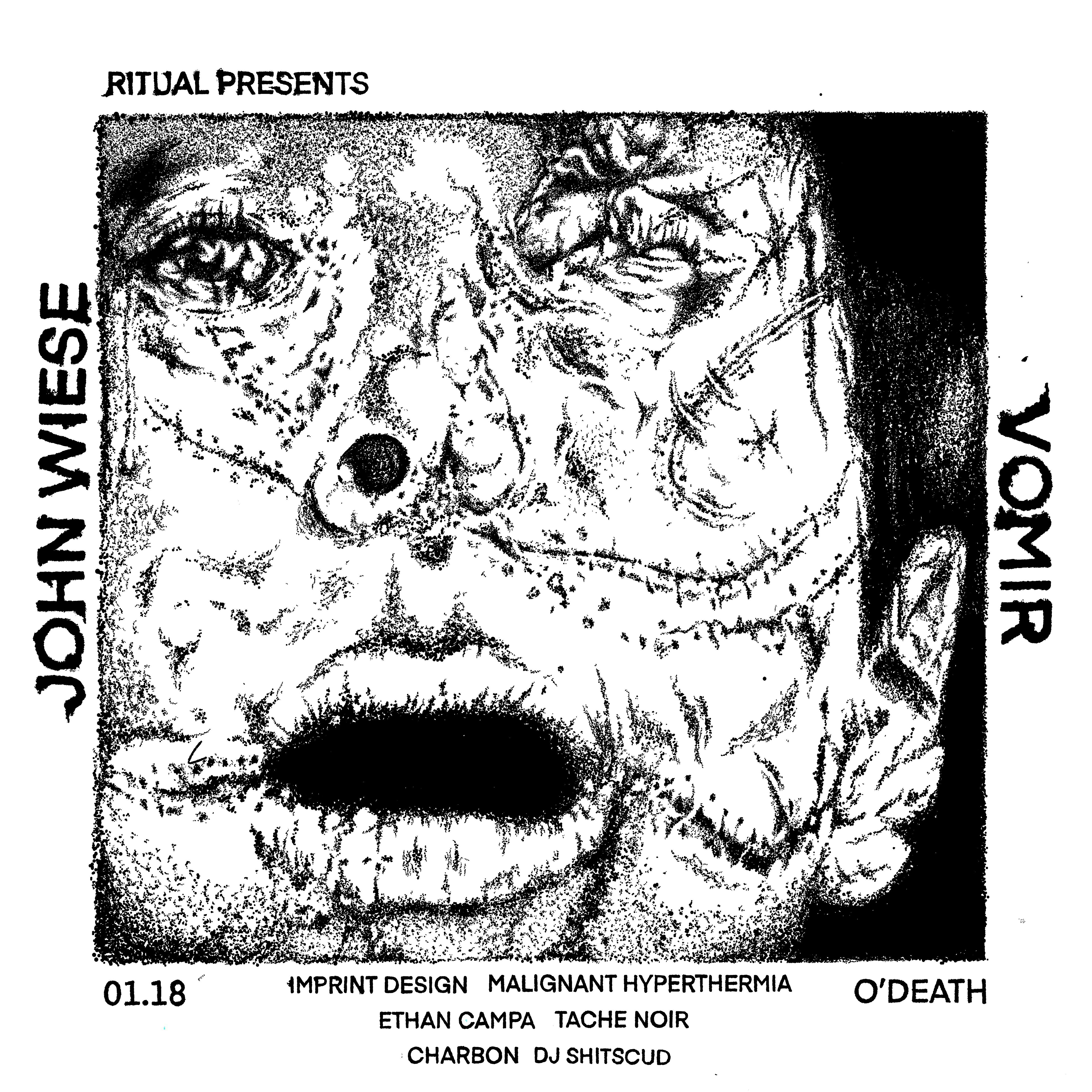 Ritual Presents: John Wiese & Vomir | O’Death 3851 Culebra Rd