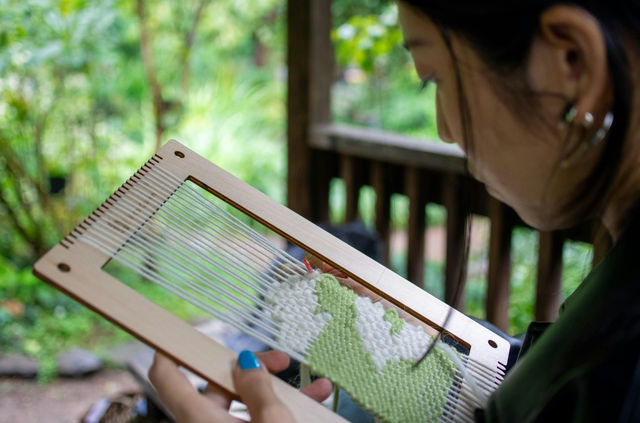 一塊毛毯：杯墊編織工作坊 (中文班)-Tapestry Weaving Workshop (Chinese Language) | Queens Botanical Garden