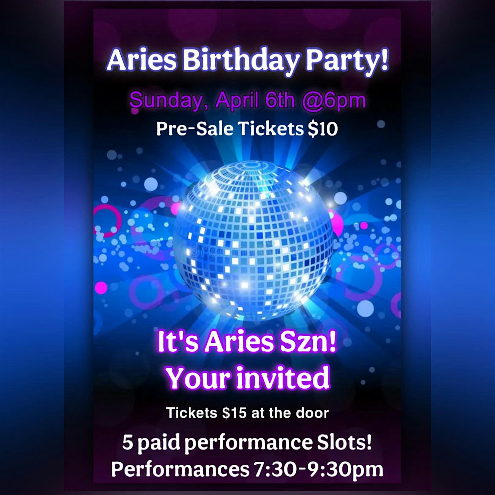 Aries Birthday Party! | 6622 St Clair Ave.