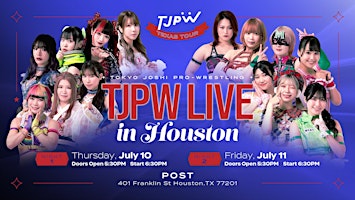 TJPW Live in Houston: Meet & Greet (free) | POST Houston