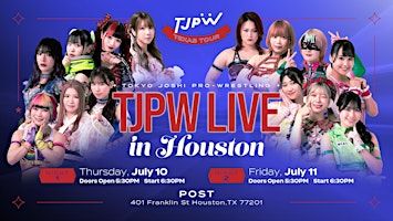 TJPW Live in Houston: Meet & Greet (free) | POST Houston