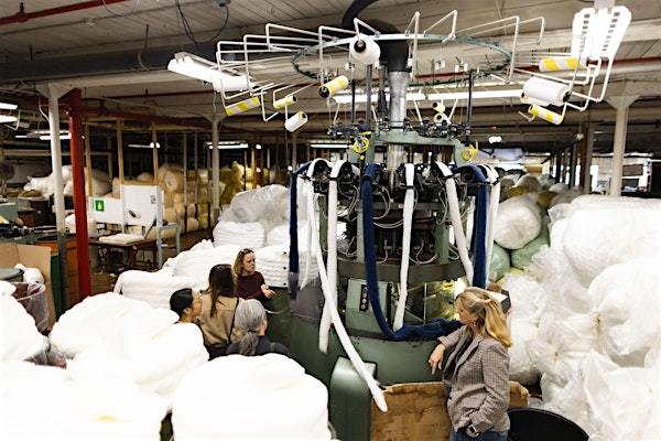 Draper Knitting Mill + R.H. Lindsay Company Wool Merchants Tour | Draper Knitting Company