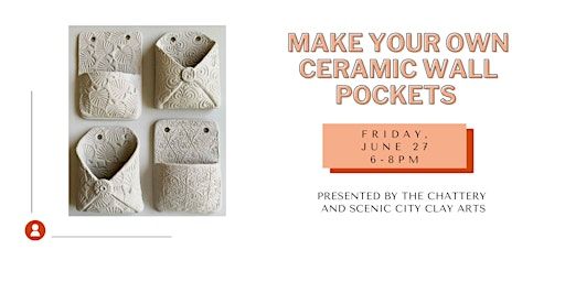 Make Your Own Ceramic Wall Pocket with Scenic City Clay Arts | The Chattery Downtown