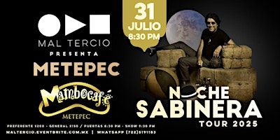 Noche Sabinera by Mal Tercio · Mambo Café | Mambocafé Metepec