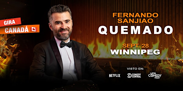 Fer Sanjiao en Winnipeg - QUEMADO |Comedia En Español | Pyramid Cabaret