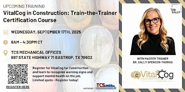 VitalCog in Construction: Train-the-Trainer Certification Course | 897 State Hwy 71