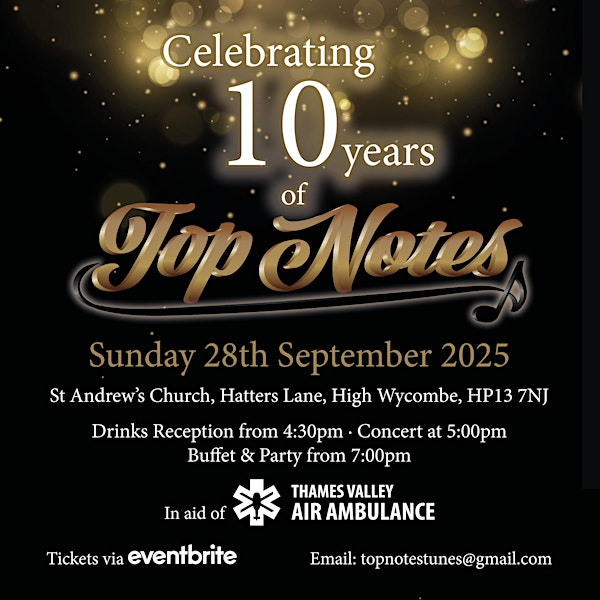 Celebrating 10 Years of Top Notes | St Andrew's Church
