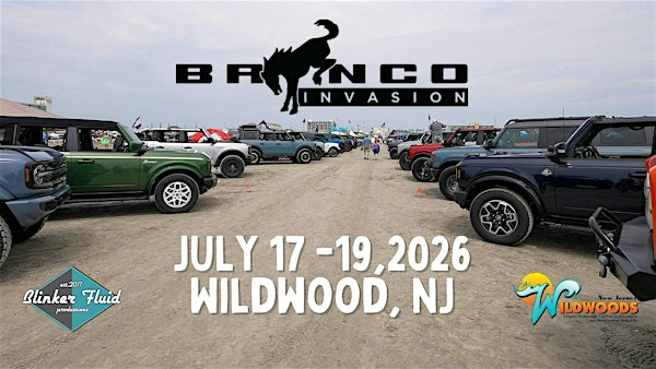 2026 New Jersey Bronco Invasion - Wildwood, NJ | 4501 Boardwalk