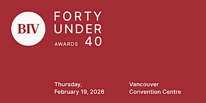 2025 Forty Under 40 Awards Gala | Vancouver Convention Centre