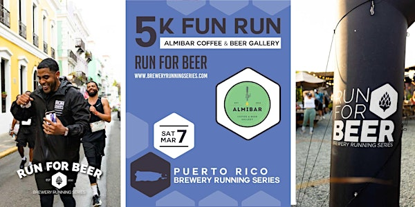5K Beer Run x Almibar | PR Brewery Running Series | AlmíBar Coffee & Beer Gallery (Taproom)