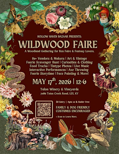 Wildwood Faire Presented By Hollow Haven Bazaar | Talon  Winery & Vineyards