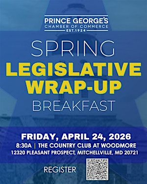 Prince Georges Chamber Legislative Wrap-Up Breakfast | The Country Club at Woodmore