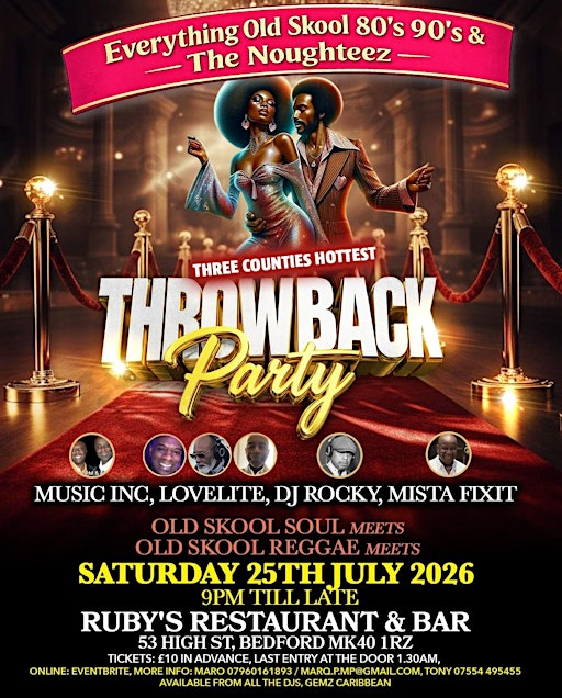 Everything old skool 80' 90' & the noughteez | Ruby's Bar and Restaurant
